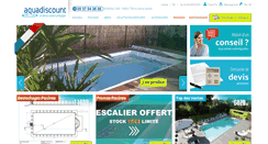 Desktop Screenshot of piscines-aquadiscount.com